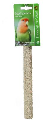 [020 1595] ZITSTOK KORAALZAND+SCHROEFDRAAD 20CM