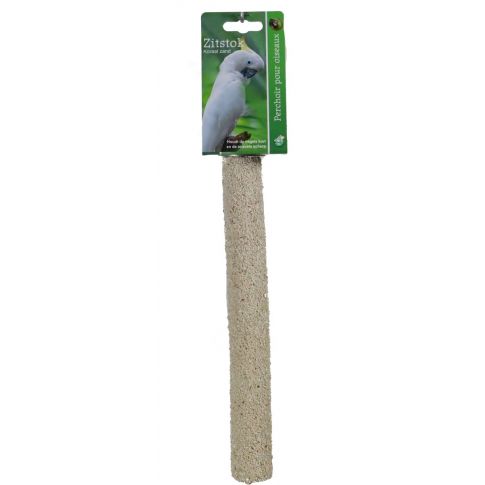 [020 1596] ZITSTOK KORAALZAND+SCHROEFDRAAD 27CM