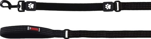 [521681] LOOPLIJN ELASTISCH NO SHOCK ZORBA ZWART 75CM 25MM