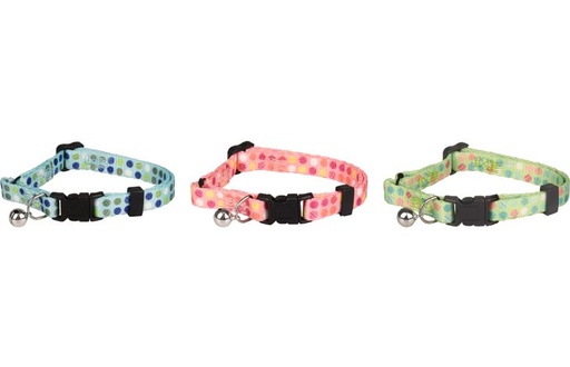 [561028] KATTENHALSBAND SARINA 20-32CM 10MM ASSORTIMENT