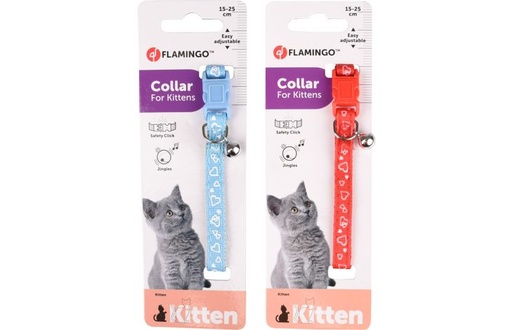 [561029] KITTENHALSBAND SIMRAN 15-25CM 10MM ASSORTIMENT