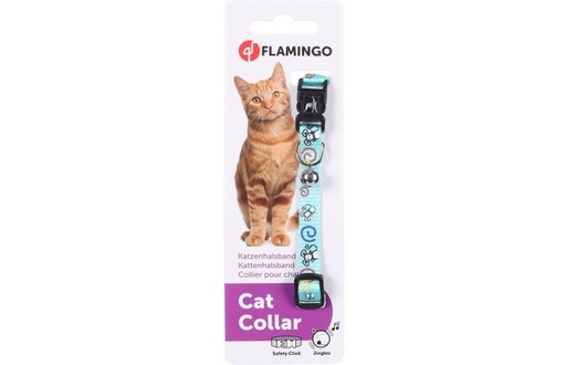 [1031354] KATTENHALSBAND ZIGGI MUISMOTIEF WIT 20-35CM 10MM