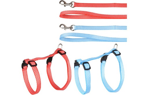 [560923] KATTENHARNAS + LIJN AIWA 20-35CM 10 MM ASSORTIMENT