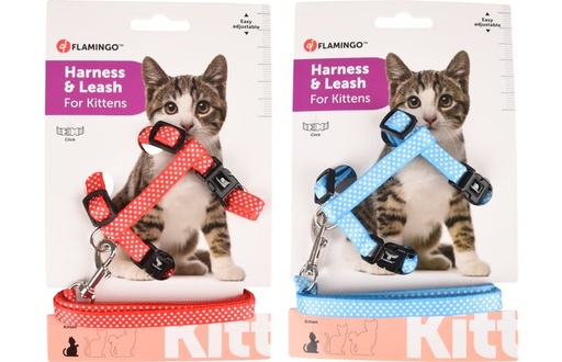 [560921] KITTENHARNAS + LIJN AIWA 15-25CM 10 MM ASSORTIMENT