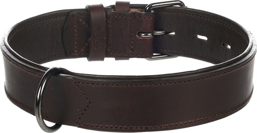[522843] HALSBAND DENVER BREED BRUIN L 49-58 CM 40MM