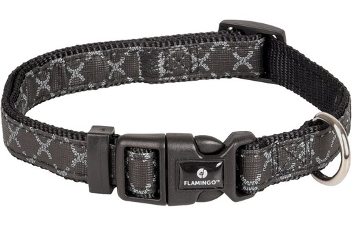 [520162] HALSBAND ODIN ZWART XS 20-35CM 10MM