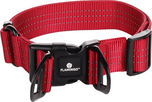 [521688] HALSBAND ZORBA ROOD XL 55-75CM 38MM