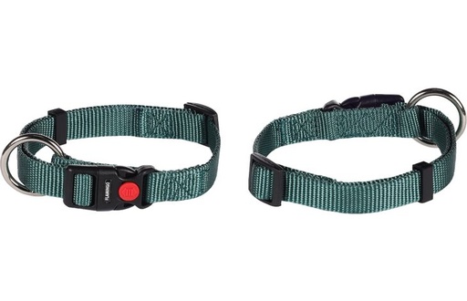 [521861] HALSBAND ZIGGI DONKERGROEN XL 55-75 CM 40MM