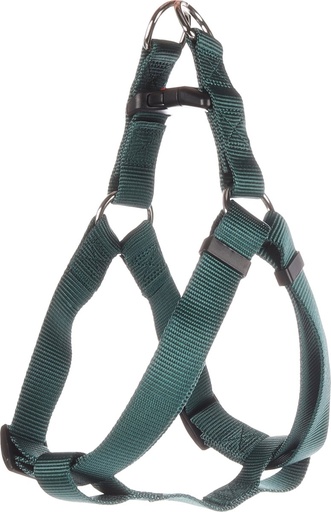 [521865] HARNAS STEP&GO ZIGGI DONKERGROEN L 40-70CM 25MM