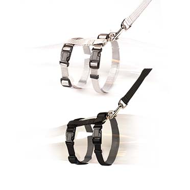 [11200] GROTE KAT WANDELSET UNI 30-50cm / 12mm - 125cm gemengde kleuren