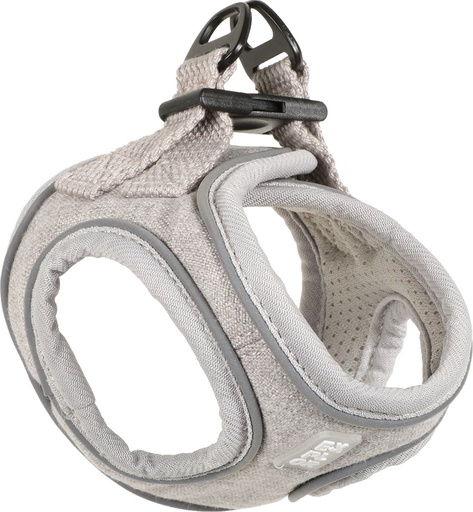 [14616] Ultimate fit kleine hond harnas XXXS - 26-30cm grijs