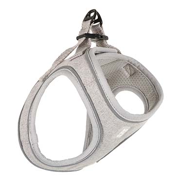 [14619] Ultimate fit kleine hond harnas S - 40-45cm grijs