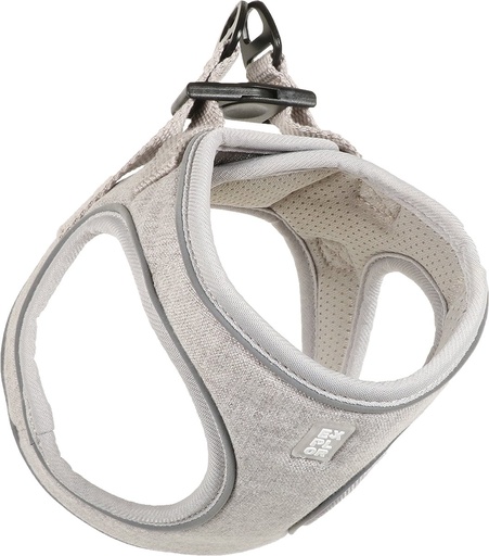 [14620] Ultimate fit kleine hond harnas M - 45-50cm grijs