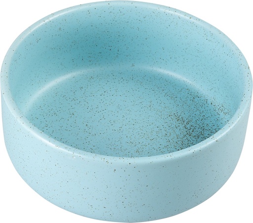 [14407] Eetkom Stone Speckle 1500ml - L - 20x20x7,5cm turquoise