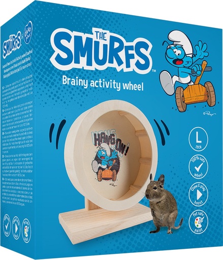 [13581] Klungelsmurf looprad 29cm