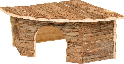 [10244] KNAAGDIEREN HOEKLODGE SCHORS 30x30x16cm