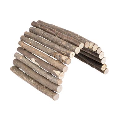 [10245] BUIGBARE HOUTEN BRUG 28x17CM