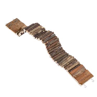 [10247] BUIGBARE HOUTEN LADDER 55x7CM