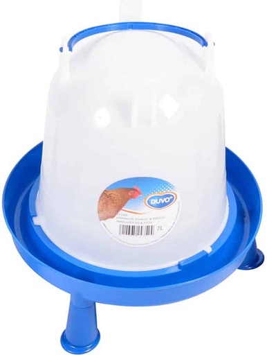 [421006] Drinkklok Schroef met Handvat & Pootjes 7L
