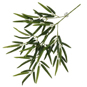 [243/470398] Hangende plant Bamboe 65x35x4cm groen
