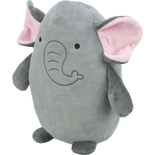 [36023] Olifant rond pluche memoryfoam 27cm