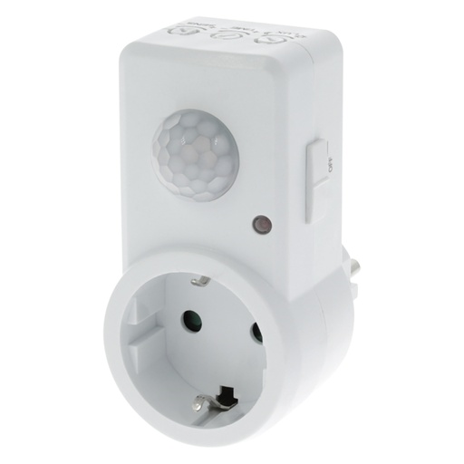 [53.301.31] Bewegingsmelder plugin randaarde ST110A Wit