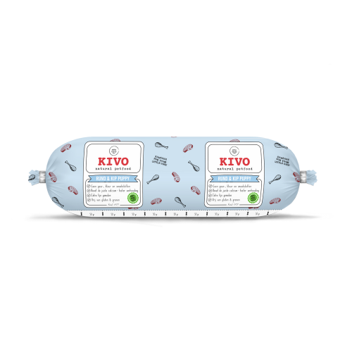 [34291] KIVO puppy rund/kip 1 kg