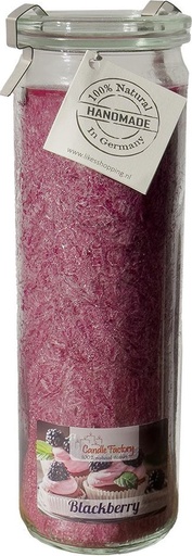 [12306087] Candle Factory Big Jumbo Kaars Peach/Rose Blossom