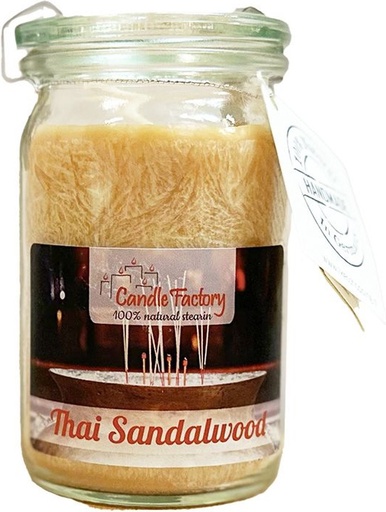 [12308120] Candle Factory Baby Jumbo Kaars Thai Sandalwood