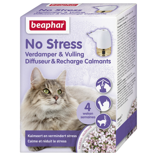 [24694] Beaphar No Stress verdamper + navul 30 ml kat