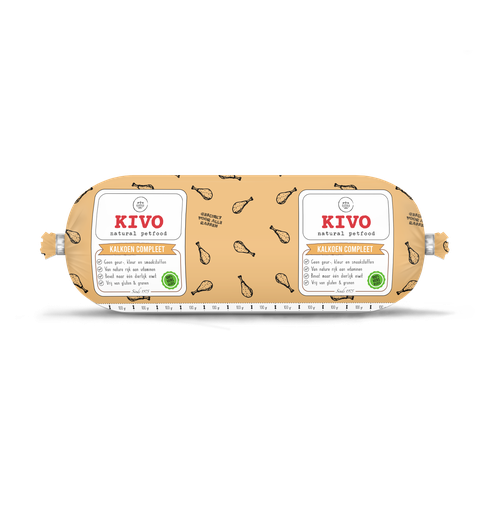 [6009] KIVO kalkoen compleet 1 kg