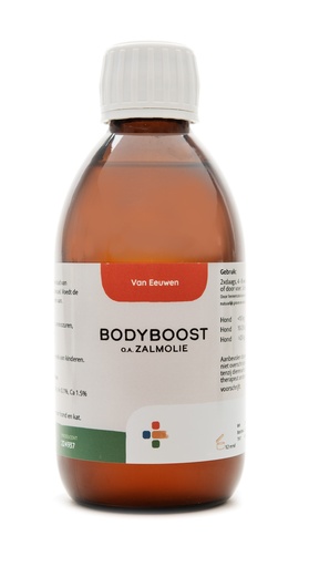 [200581] Van Eeuwen Bodyboost 250 ml (zalm- en lijnzaadolie)