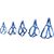 [519896] HARNAS STEP&GO ZIGGI BLAUW XS