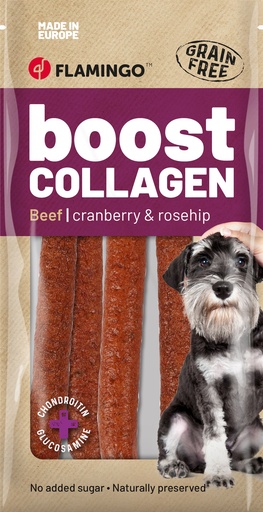 [523114] BOOST WORST MET RUND EN COLLAGEEN 6 STUKS 600GR