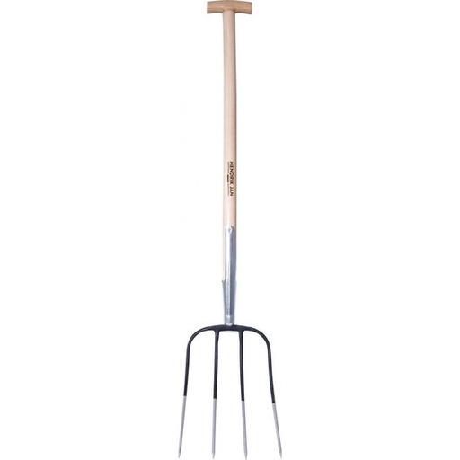 [3HV50] Hooivork -MM- 3tds, steel 5vt (150cm)