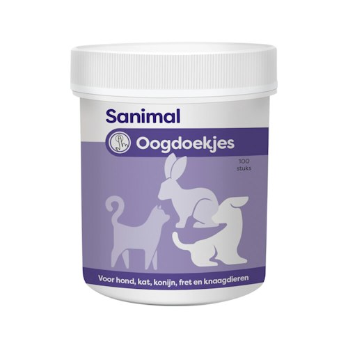 [S121] Sanimal Oogdoekjes 100st