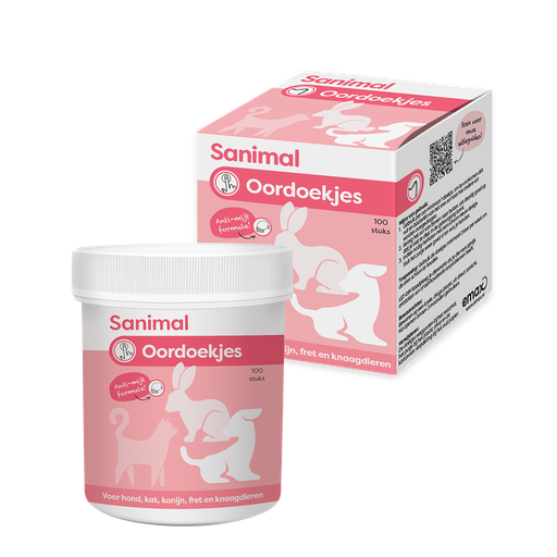 [S126] Sanimal Oordoekjes 100st weert mijt