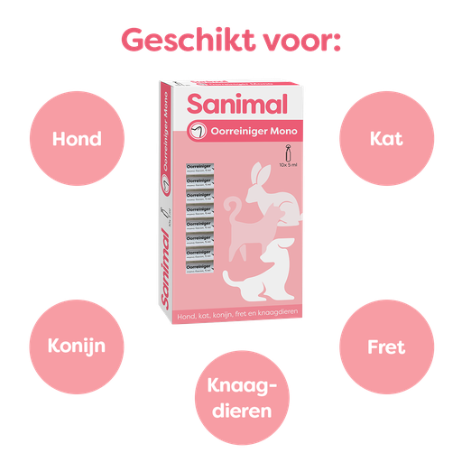 [S125] Sanimal Oorreiniger Mono 10st
