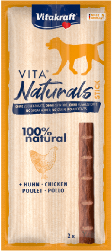 [58922 actie tot eind mei25] V ** Vitakraft Naturals Dog stick Kip, 2 st