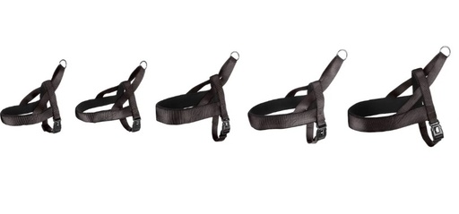 [521364] NOORS HARNAS ABBI ZWART M 50-65CM