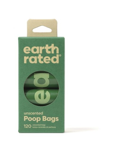 [33235] Earth Rated doos 21 poepzak rolletjes geurloos (315 stuks)