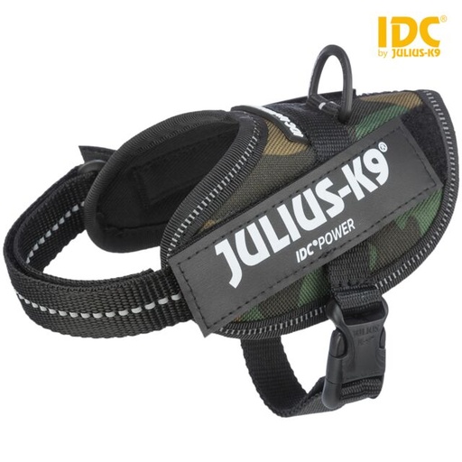 [14814] Julius-K9® IDC® Powertuig Camouflage 2XS/Baby2 33–45 cm