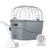 [13096] Stuur-Fietsmand 42 × 39 × 30 cm, tot: 5 kg