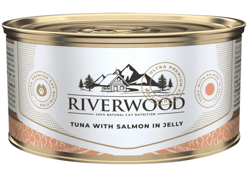 [JP248509] Riverwood Tuna With Salmon In Jelly 85gr