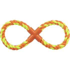[3278] Dubbel-trekspeeltje, touw, 35 cm
