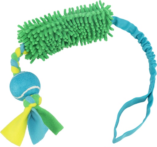 [34705] # Bungee Tugger met tennisbal, polyester, 85 cm
