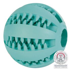 [3289] Denta Fun bal, muntsmaak, natuurrubber, ø 7 cm