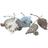 [41113] Muis, pluche/stof, catnip, 8 cm