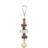 [58951] Knabbelspeelgoed, schorshout/lavasteen, 16 cm