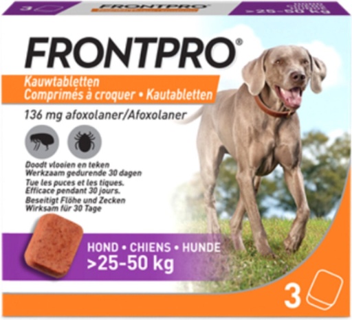 [4064951004216] Frontpro kauwtabletten hond XLarge 25-50kg